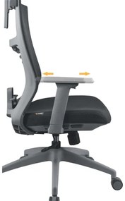 Yenkee - Irodai szék fekete/szürke