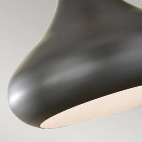 Feiss FE-BESO-P-M-DBZ -Kábelre szerelt BESO függőlámpa 1xE27/60W/230V átm.25,4cm fekete/rézszínű