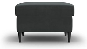 Sötétszürke bársony lábtartó Kyoto – Cosmopolitan Design