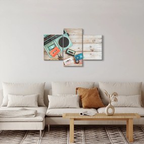 Kép - retro rádió (90x60 cm)
