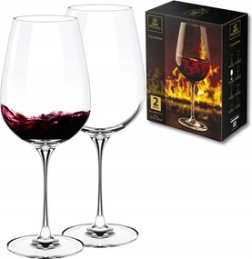 Vörösboros poharak fehér 700 ml Wilmax 2 db-os szett