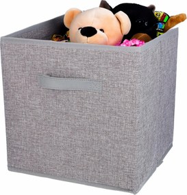 Textil tárolódoboz, 30 x 30 x 30 cm