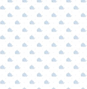 Papír Tapéta A Gyerekek Szobájába, Bálnák