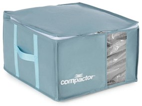 Vákuumos műanyag ruhatároló doboz 42x40x25 cm Blue Edition – Compactor