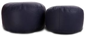Babzsák Classic S sötétkék 75L eco-bőr TiaHome