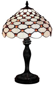 Prezent TIFFANY VII. 53 Asztali lámpa 1x60W/E27 IP20