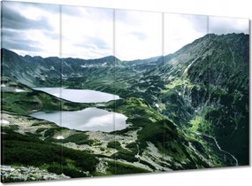 Vászonkép 100x70 Tátra völgy 5 tó