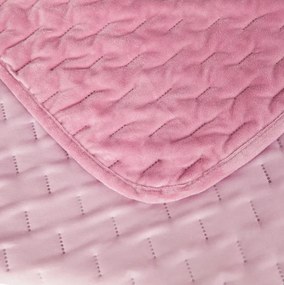 Bársonyos ágytakaró ASTRALIA, rózsaszín Méret: 200 x 220 cm