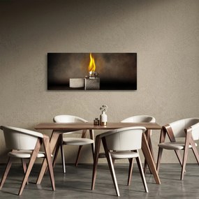 Egy öngyújtó képe (120x50 cm)