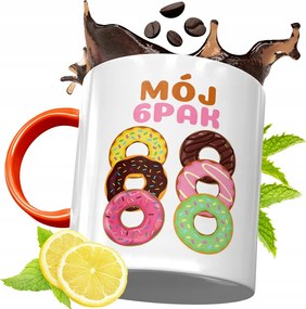 Narancssárga Vicces Bögre Vicces Ajándék fényképes nyomtatással