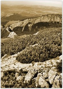 Poszterek 70x100 Tátra Lengyel hegyek Kilátás