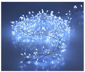 Martiel karácsonyi fénydrót, hideg fehér, 100 LED-es, 50 cm
