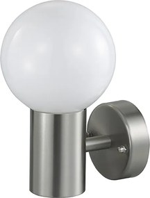 Fali lámpa egyenes gömb kültéri kerti lámpa