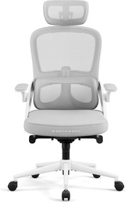 Ergonomikus irodai szék világosszürke Diablo V-Light