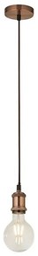 Searchlight 7461CU - Kábeles függőlámpa SUSPENSION 1xE27/60W/230V rézszínű