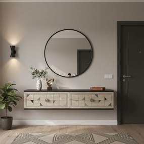 Moka 120 - Anthracite, Travertine, Silver