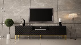 TV asztal/szekrény Gallina (fekete). 1057933