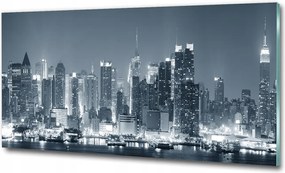 Fotó üvegfestmény Vihar Varsó felett 125x50