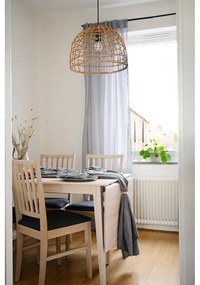 Filippa matt lakkozott tölgyfa étkezőasztal lehajtható asztallappal, 120 x 80 cm - Rowico