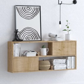 Závesný regál Florian (tölgy). Akció -20%. 1073094