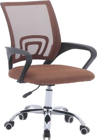 Irodai szék, barna/fekete, DEX 4 NEW