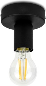 Mennyezeti Lámpa Függő Csillár Fekete Fém Modern E27 Led