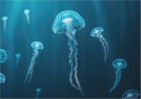 Fotótapéta Flizelin Dekoratív az irodába Tengeri elegancia 208x146 Ragasztó