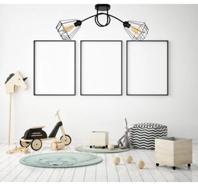 Felületre szerelhető csillár DIAMENT 2xE27/60W/230V