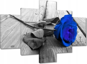 Vászonkép 100x70 Tintarózsa