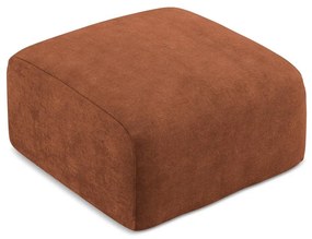 Terrakotta színű zsenília lábtartó Leila – Makamii