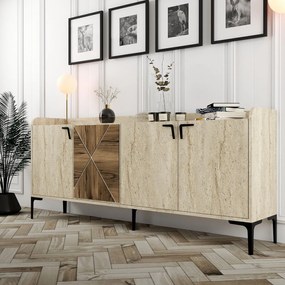 Konzolasztal Venedik - Diós, Travertine