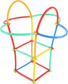 Kreatív építőpálca készlet 1200 db