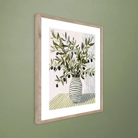 Nyomtatott keretezett kép 40x50 cm Olive Bunch II – Styler