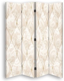 Gario Paraván Serene bézs Méret: 145 x 170 cm, Kivitelezés: Klasszikus paraván