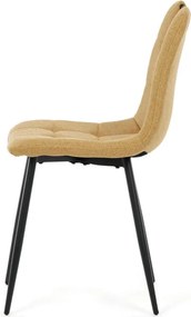 Sárga Szövet Étkezőszék DCL-V2017 YEL2