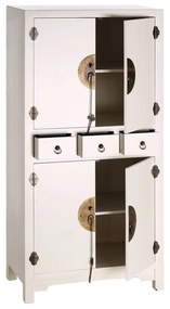 Fehér szekrény 63x131 cm Oriente – Ixia