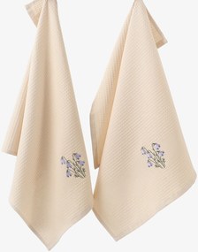 Goldea hímzett waffle konyharuha - cikkszám 033 50 x 70 cm