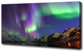 Feszített vászonkép Aurora borealis oc-130538510