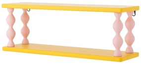 Sárga többszintes gyerek polc 60 cm Bibiola – Bloomingville Mini