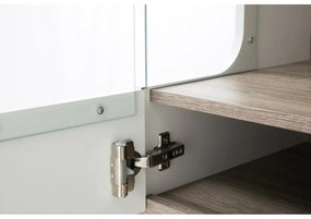 Vitrin Lymoted (fehér + sötét trüffel szonoma tölgy) . 1064008
