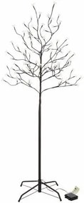 NEXOS Dekoratív fa 150 cm 96 LED meleg fehér