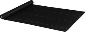 Outsunny Gyomirtó Szövet 2x25m Geotextília Háló 60 g/m² Gyomok Ellen, Fekete | Aosom