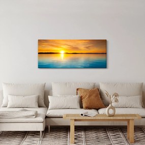 Napkelte képe (120x50 cm)
