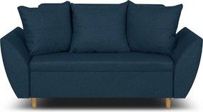 ALEX Kétszemélyes kinyitható kanapé Sötétkék