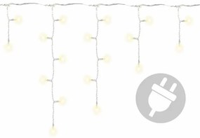 NEXOS Karácsonyi fényeső 2,7 m 72 LED meleg fehér