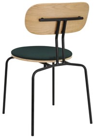 Sötétzöld-fekete étkezőszék Curious – UMAGE