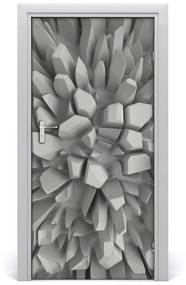 Ajtóposzter öntapadós 3D absztrakció 75x205 cm