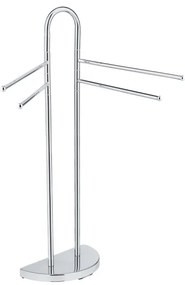 WENKO 16610100 - COSENZA törölközőtartó állvány 33 x 93,5 cm, fényes króm