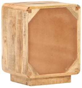 nyers mangófa éjjeliszekrény 40 x 30 x 50 cm