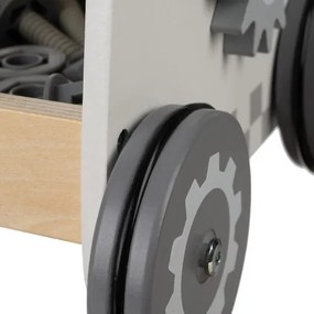 Fa gyermek műhely szerszámkészlettel - oktató játék 3in1